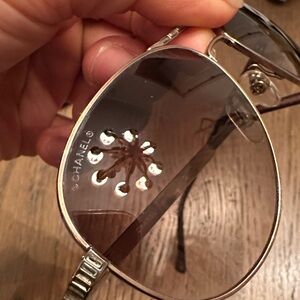 CHANEL Aviator 4121-B C.304/13 SUNGLASSES